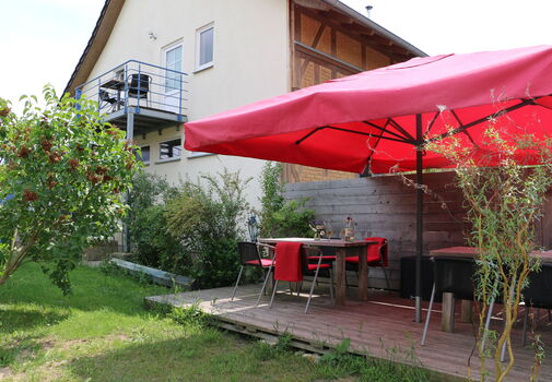 Aussenansicht der Ferienwohnung