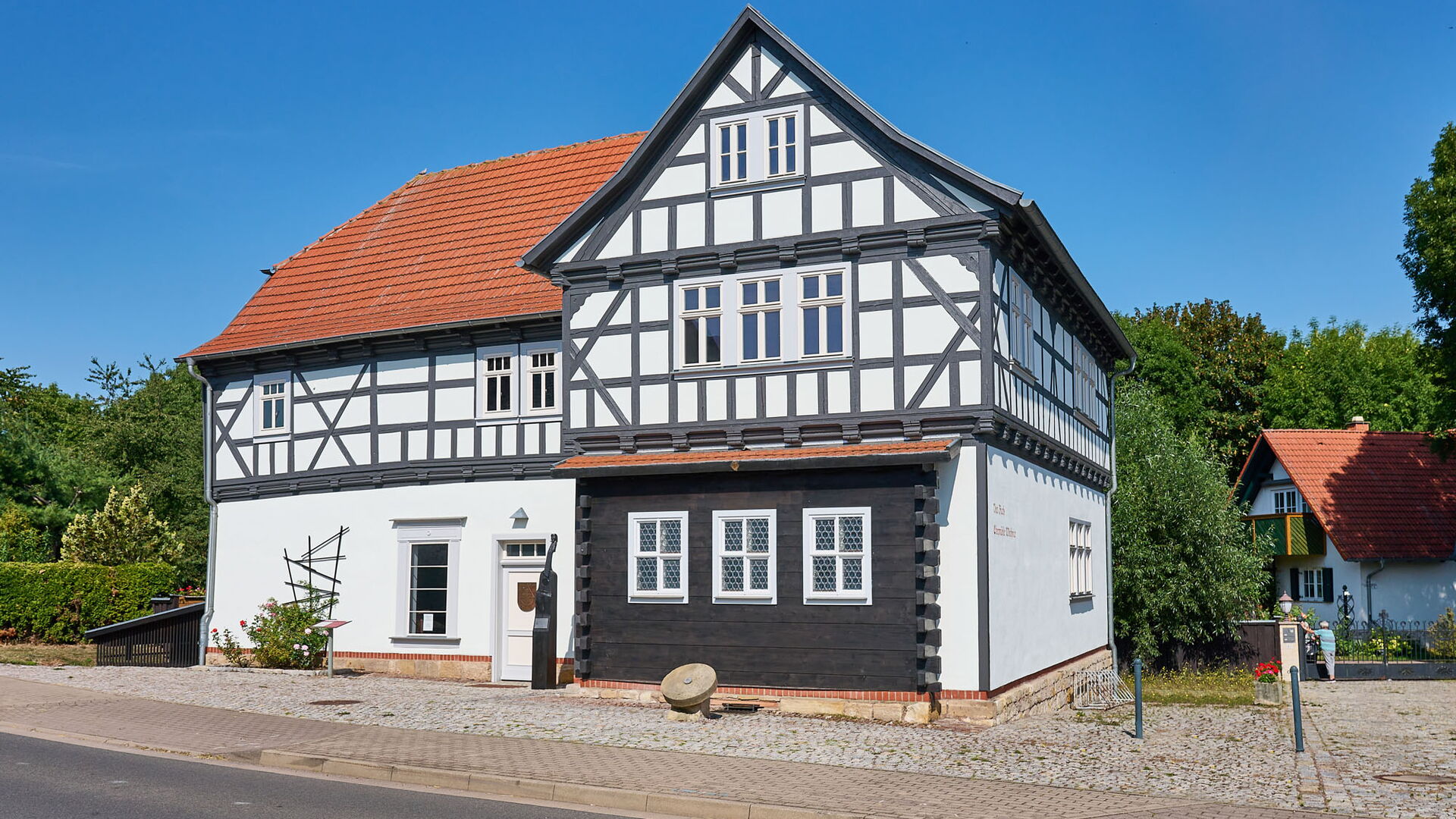 Die Veit-Bach-Obermühle in Wechmar.